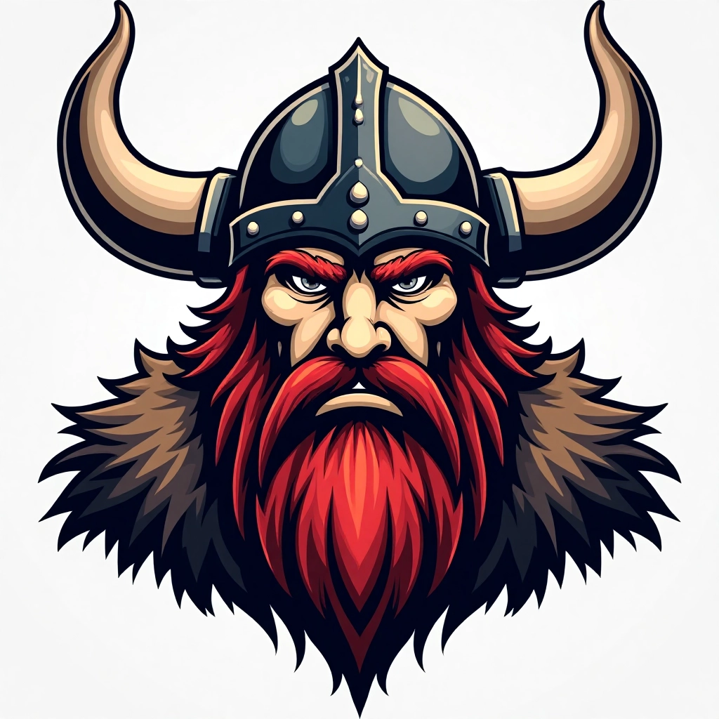 Viking Warrior Mascot